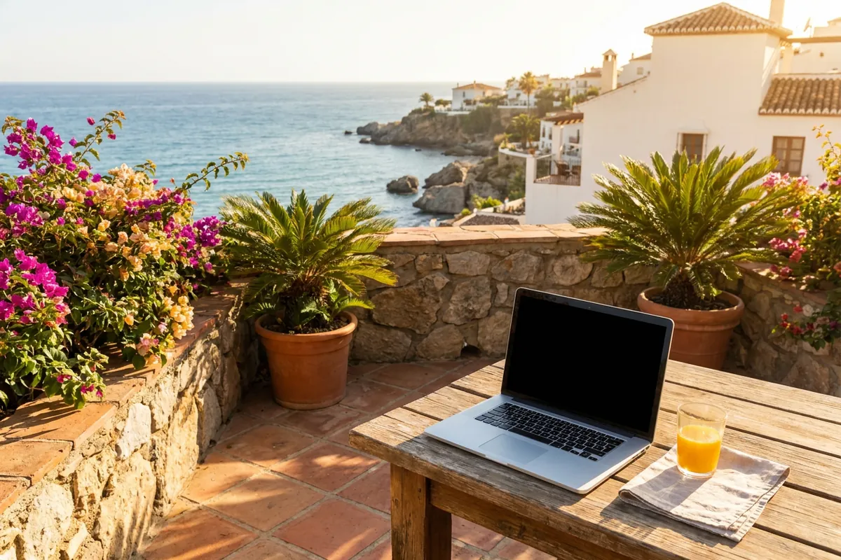 Digital Nomad Visa Spain services for expats in Nerja, Costa del Sol, Spain