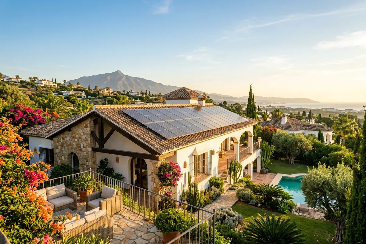 Solar Panel Installation services for expats in Nueva Andalucía, Costa del Sol, Spain