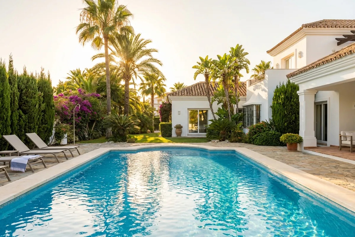 Swimming Pool Maintenance services for expats in Sotogrande, Costa del Sol, Spain